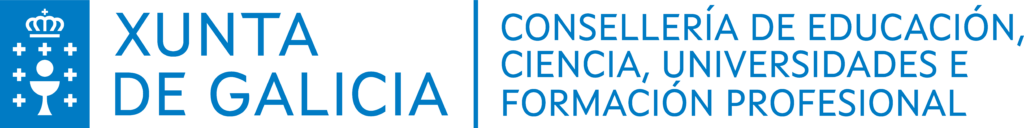 Logotipo Xunta de Galicia: Ministerio de educación, ciencia, universidades y formación profesional