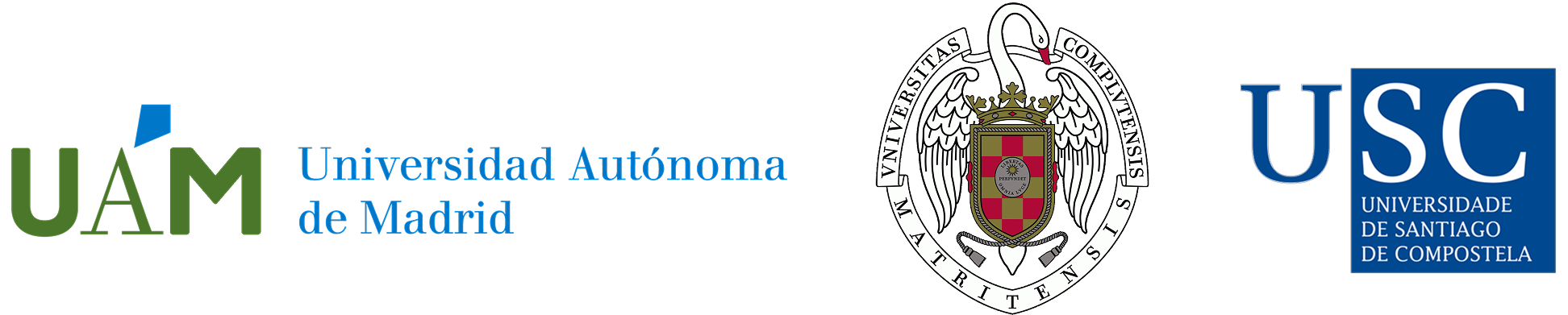 Logotipos UAM UCM USC